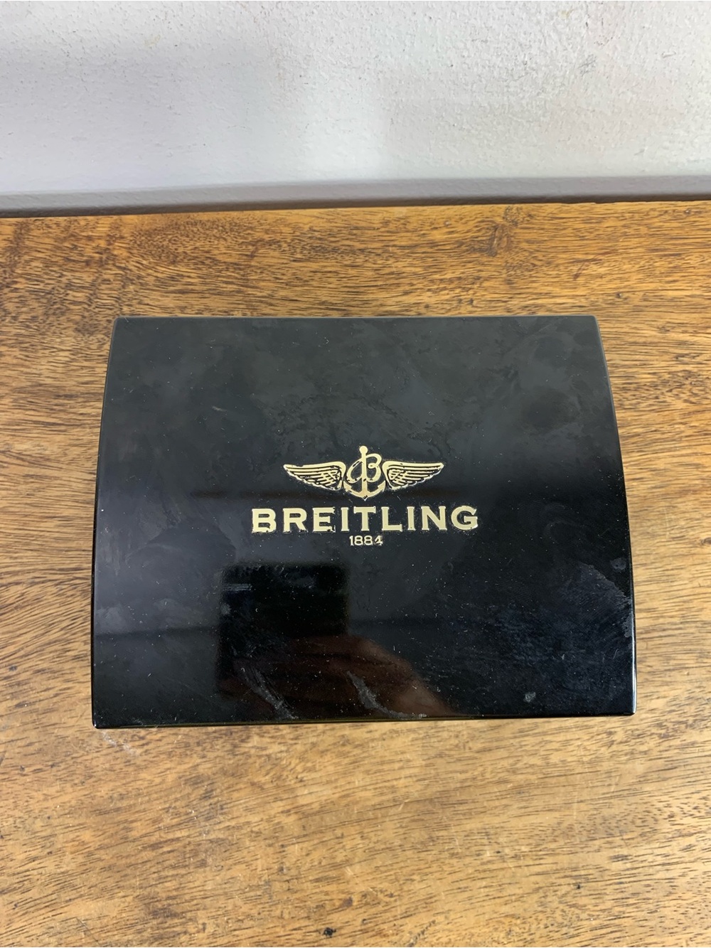Vintage Breitling Watch box Breitling bakelite case, authentic Watch display box